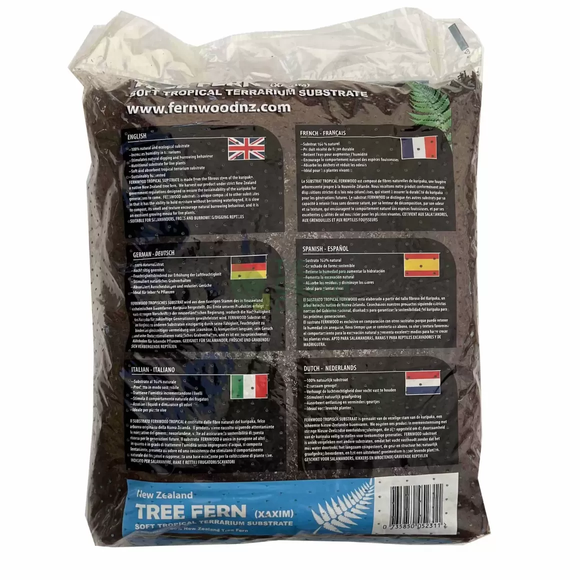 Shop New Zealand Soft Fern Substrate Fertiliser