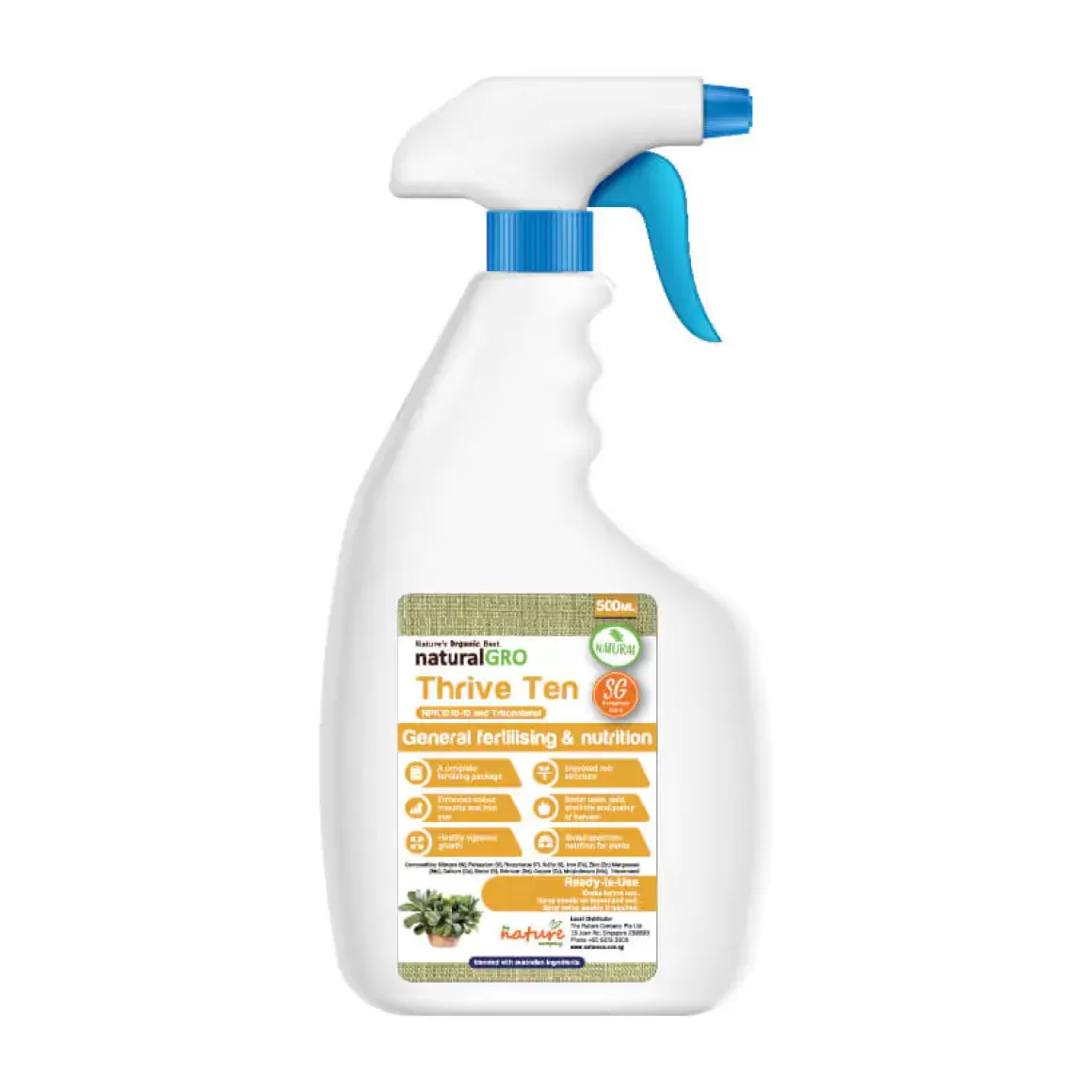 New Thrive Ten (Ready-To-Use) 500Ml Fertiliser