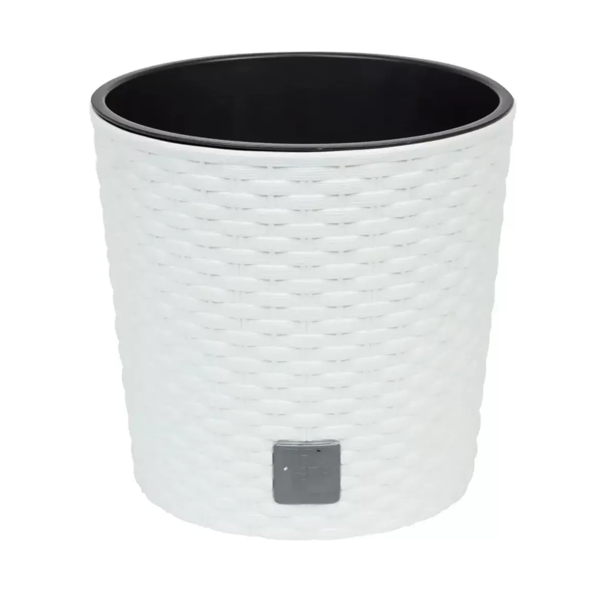 Sale Rato Tubus Round Basket Wave Pot (300 X 270Mm) Self Watering Pots