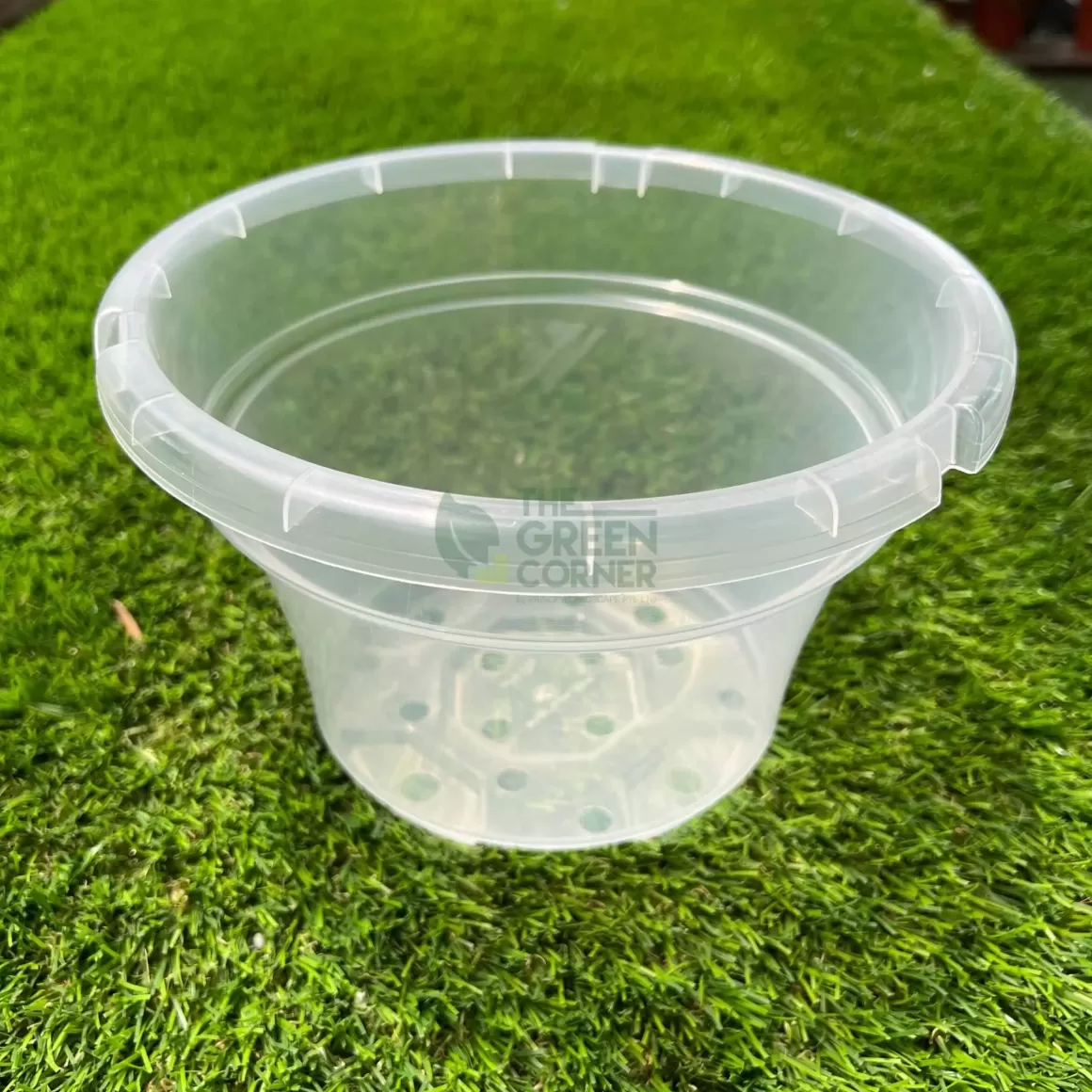 Outlet Transparent Pot (220Mm) Octo Transparent Pots