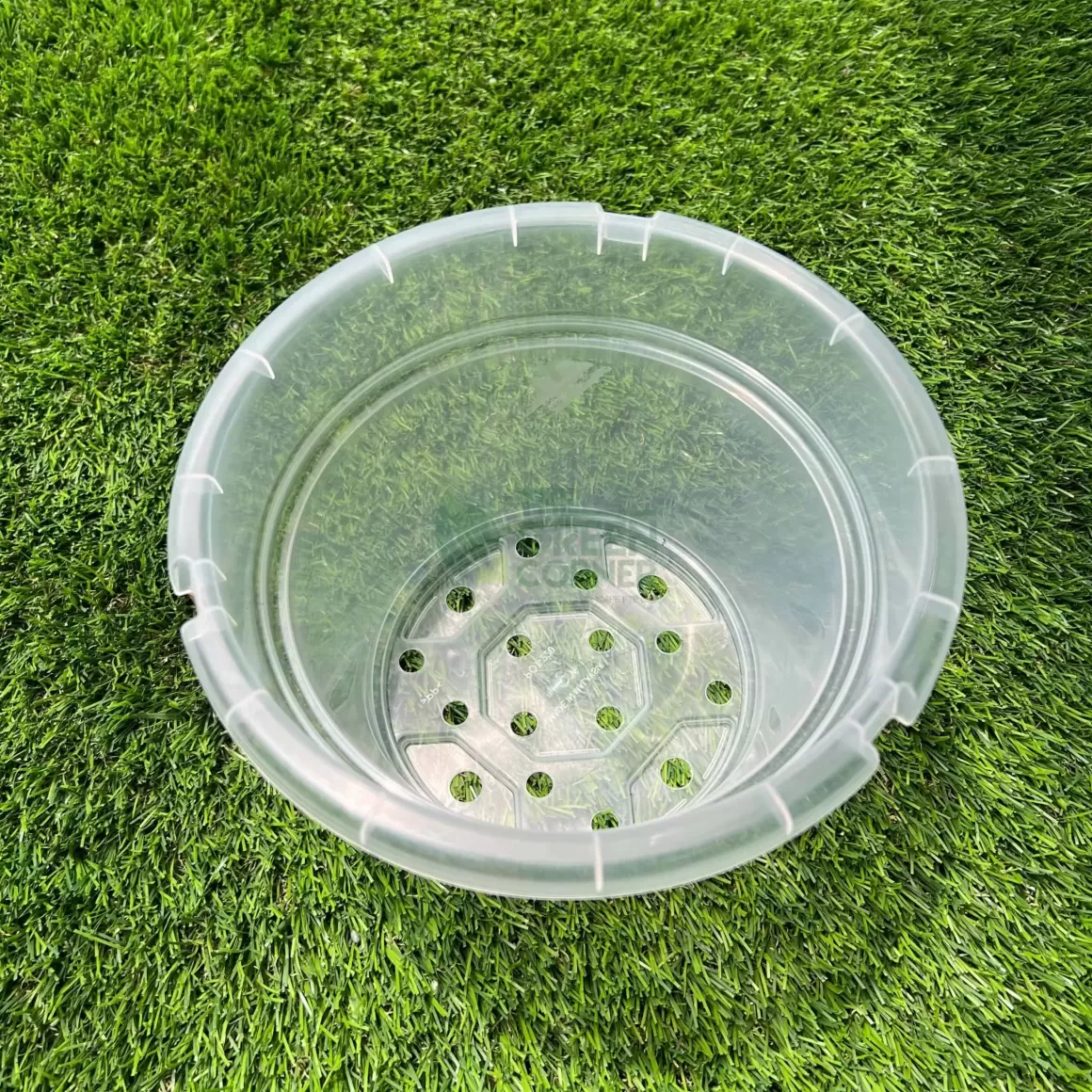 Outlet Transparent Pot (220Mm) Octo Transparent Pots